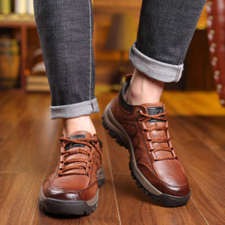 🔥👞Bestseller so zľavou 40 % – Nové módne pánske kožené topánky na začiatok jesene 2025, mimoriadne pohodlné