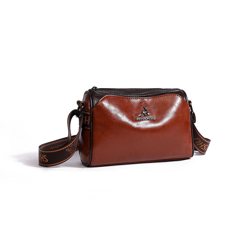 🔥【45% OFF】👜Bolso de cuero suave de gran capacidad, bolso de hombro para mujer
