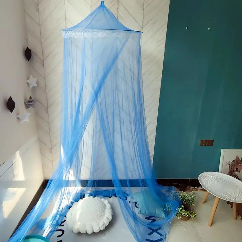 Dosel de cama con mosquitera en forma de cúpula - Tienda de campaña con dosel para cama estilo princesa