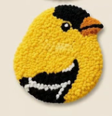 🧵Ideális kezdőknek🐦Madár témájú alátét készlet barkácsolóknak