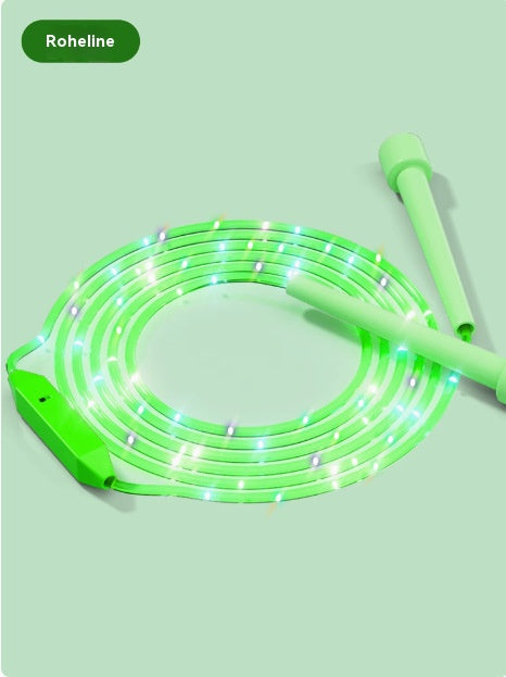 🏃【Osta 1, saa 1 tasuta】🌈 LED-valgustusega hüppenöör lastele