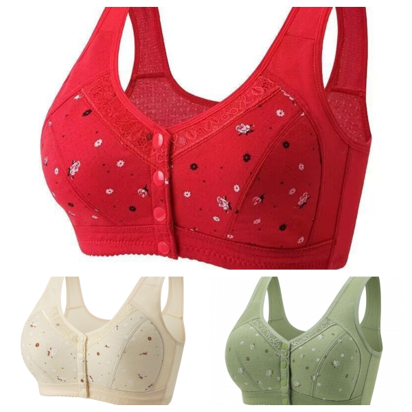 🎀🌟【Set od 3 komada】👙 【45–100 kg】Novi udobni čipkasti grudnjak (popust od 45 %)