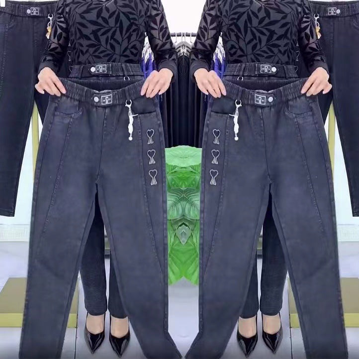 š„ćM-5XLćJeans elĆ”sticos reforzados para mujer