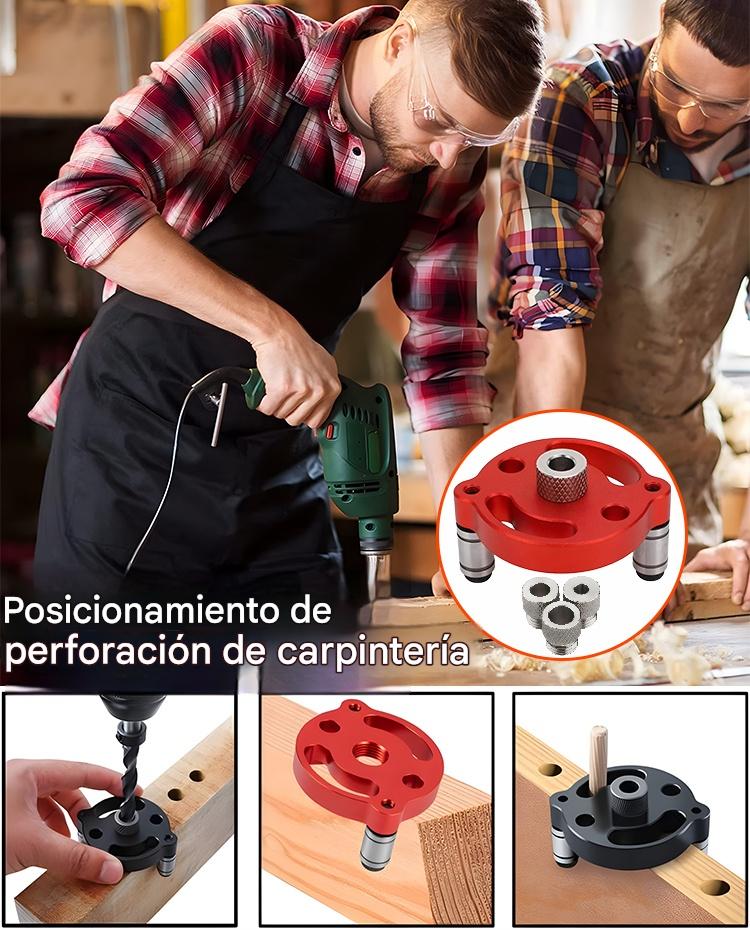 🔧Juego de guías de aluminio para pasadores de posicionamiento, tamaños 3/4/5/6/7/8/9/10 mm✨