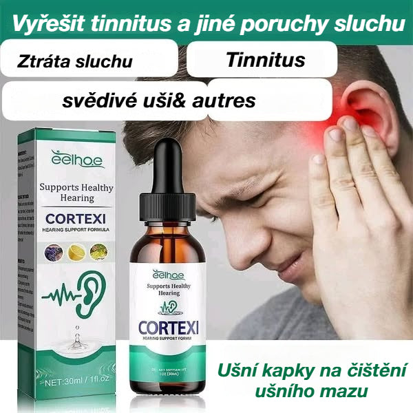 👍👂【Dvě lahvičky, 520 českých korun】Ušní kapky na čištění ušního mazu
