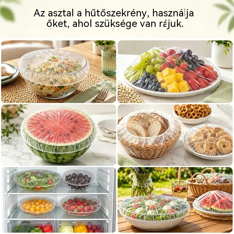 🔥 (300 darab) Csak 7800 Ft🍽️ Extra nagy, vastag, élelmiszeripari minőségű antibakteriális műanyag doboz