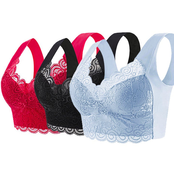 👙 👙 Dámské podprsenky 【3 kusy】 pro ženy od 30 let (doporučeno lékařem)