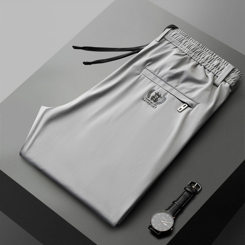 đ„ăÄasovÄ omezenĂĄ sleva 50 %ă(S-5XL)NovĂ© elastickĂ© kalhoty z ledovĂ©ho hedvĂĄbĂ pro jaro a lĂ©to 2026