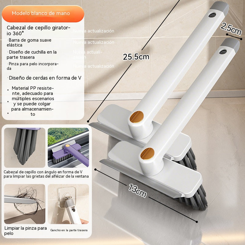 【Compra 1 y llévate 1 gratis】Cepillo multifuncional para limpiar rincones del baño