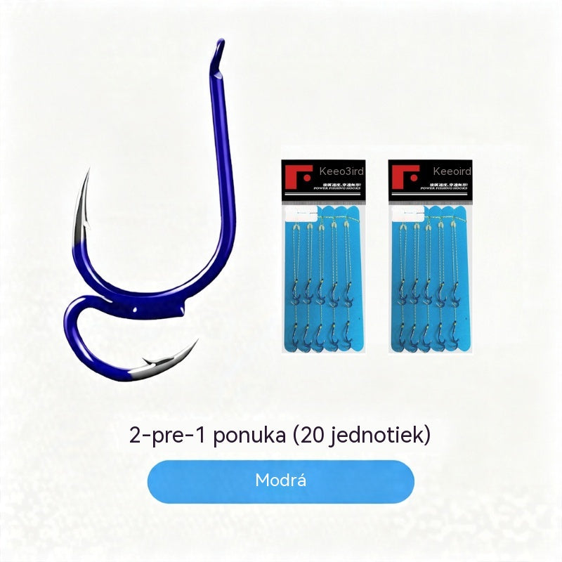 🔥🔥 Kúpte 1 a druhý získate zadarmo 🔥 20 kusov za 22 eur ❤️🔥Klasické ultraostré dvojité rybárske háčiky