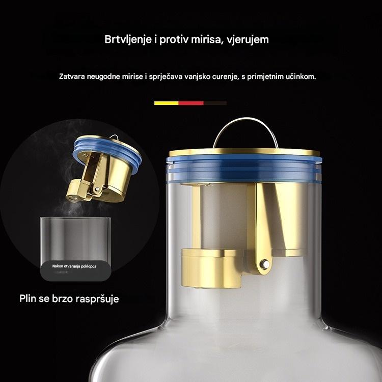 Univerzalni mesingani podni odvod s jezgrom protiv neugodnih mirisa