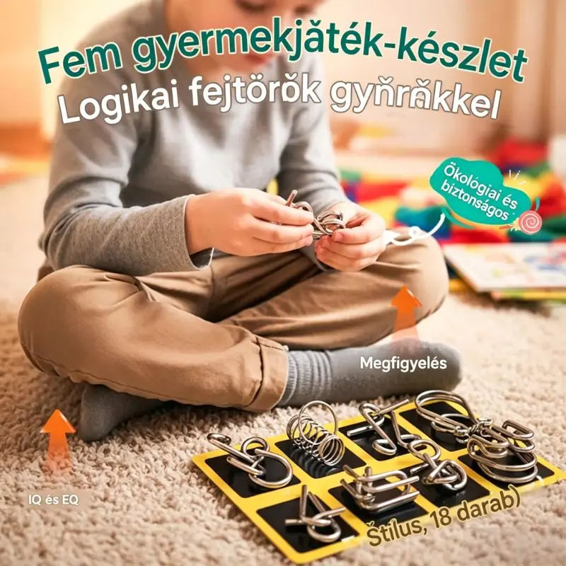 đ„âšă3 darabos kĂ©szletăGyerekjĂĄtĂ©kok, intelligens kioldĂł mechanizmus