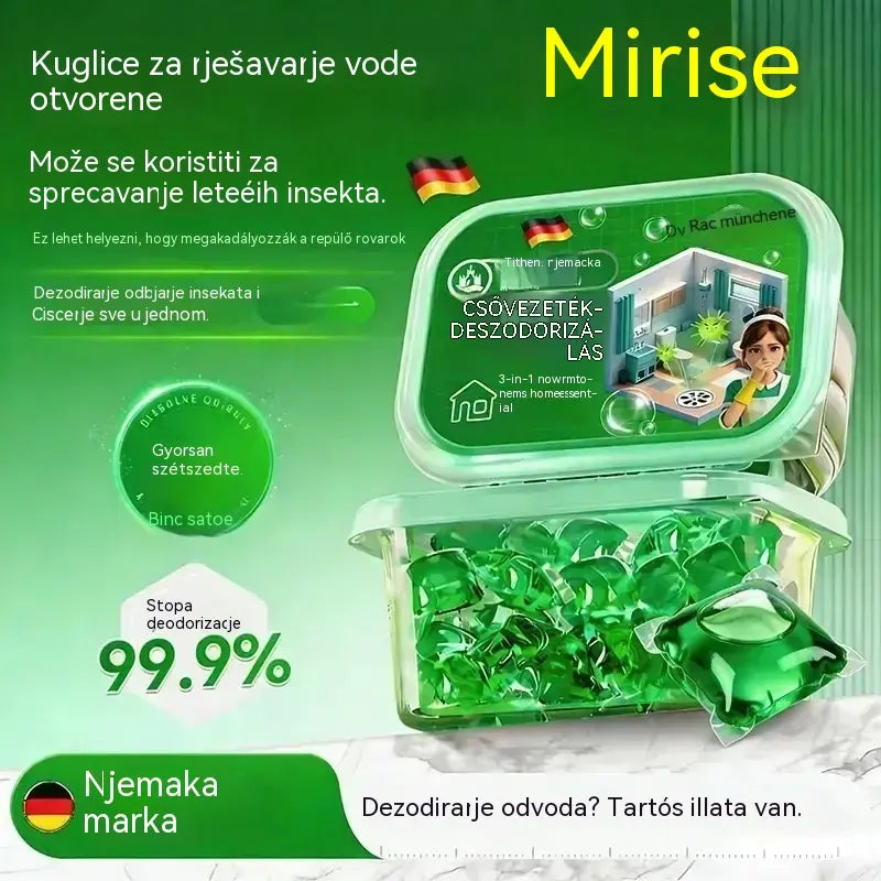 3 doboz (150 tabletta) – 🔥🎉 Bioenzim kapszulák a csatornaszagok eltávolítására.