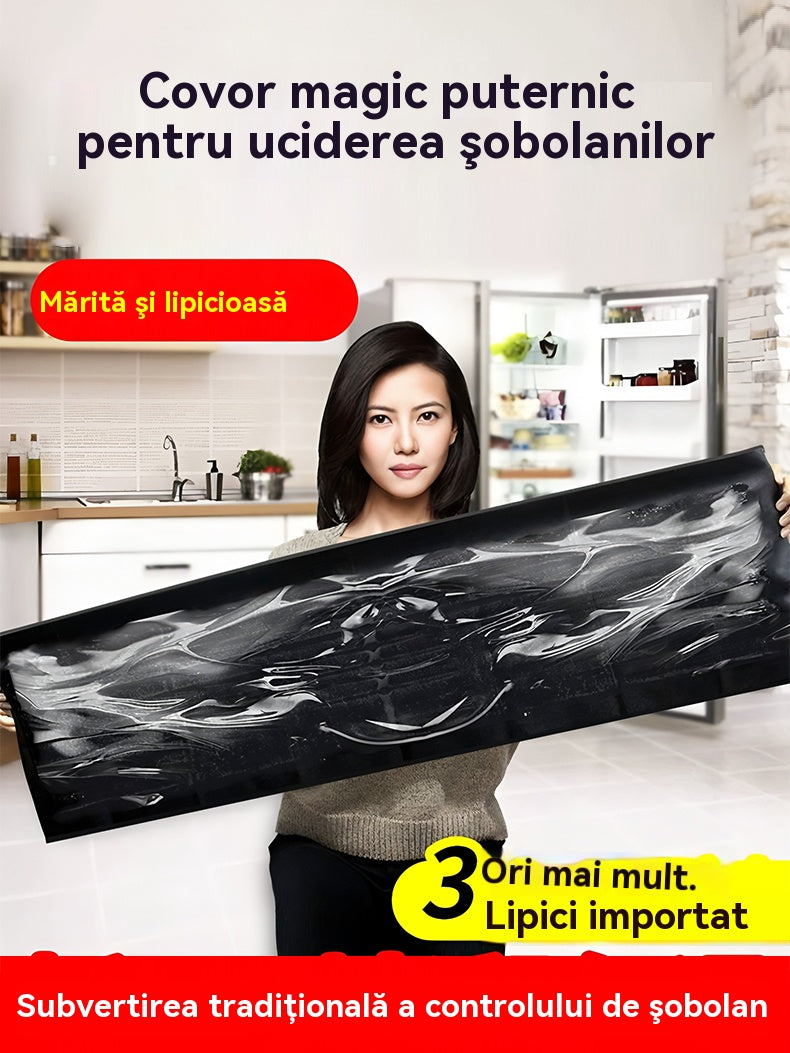 💥💥【2 τεμάχια】Ποντικοπαγίδα βαρέως τύπου, κολλώδης σανίδα ποντικιού【120cm*28cm】
