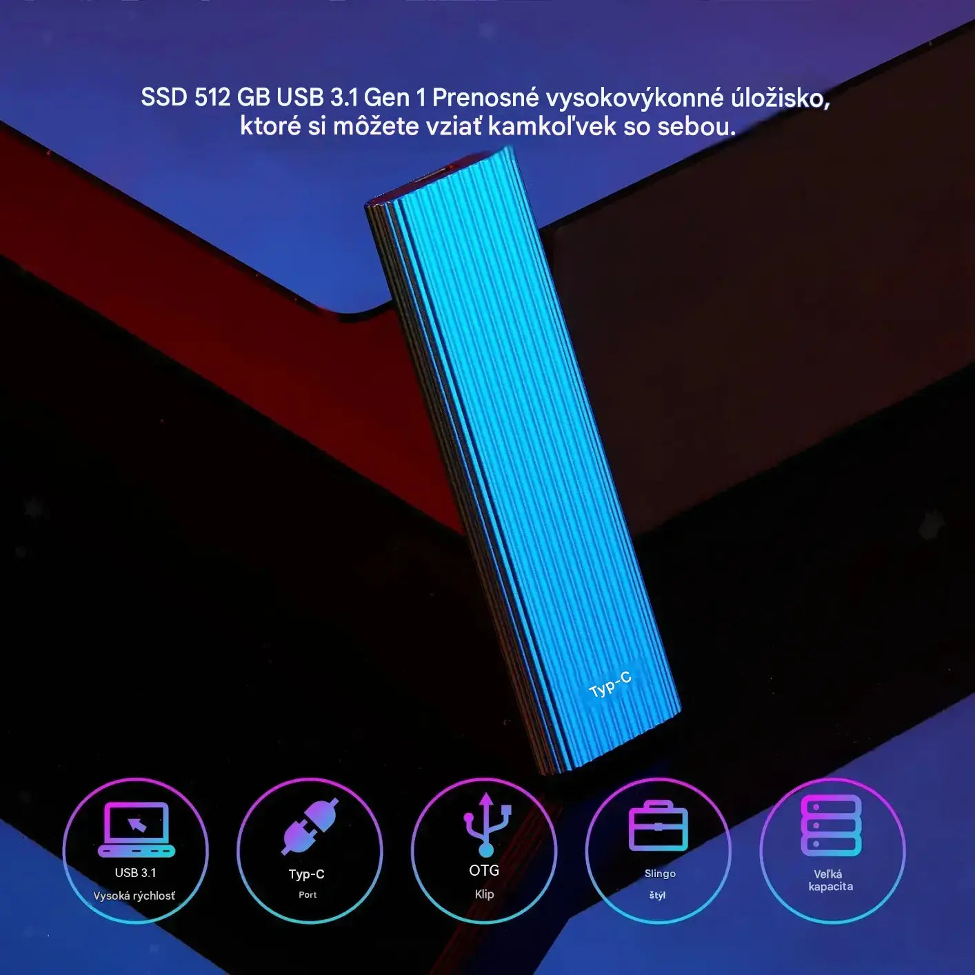 🏆Časovo obmedzená ponuka⚡ 🔥Prenosné mini SSD disky s vysokou kapacitou 16 TB a portom USB typu C