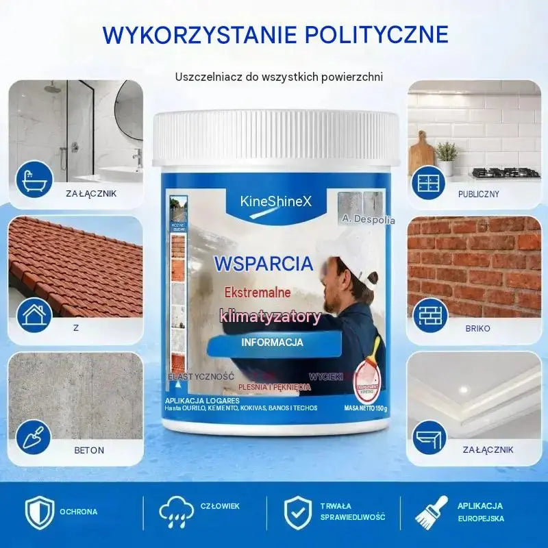 Wodoodporny uszczelniacz naprawczy do różnych powierzchni