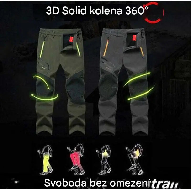 🏃♂️【S–5XL】2026 Nove muške vanjske hlače za jesen i zimu – tople, flisane, vodootporne i vjetrootporne