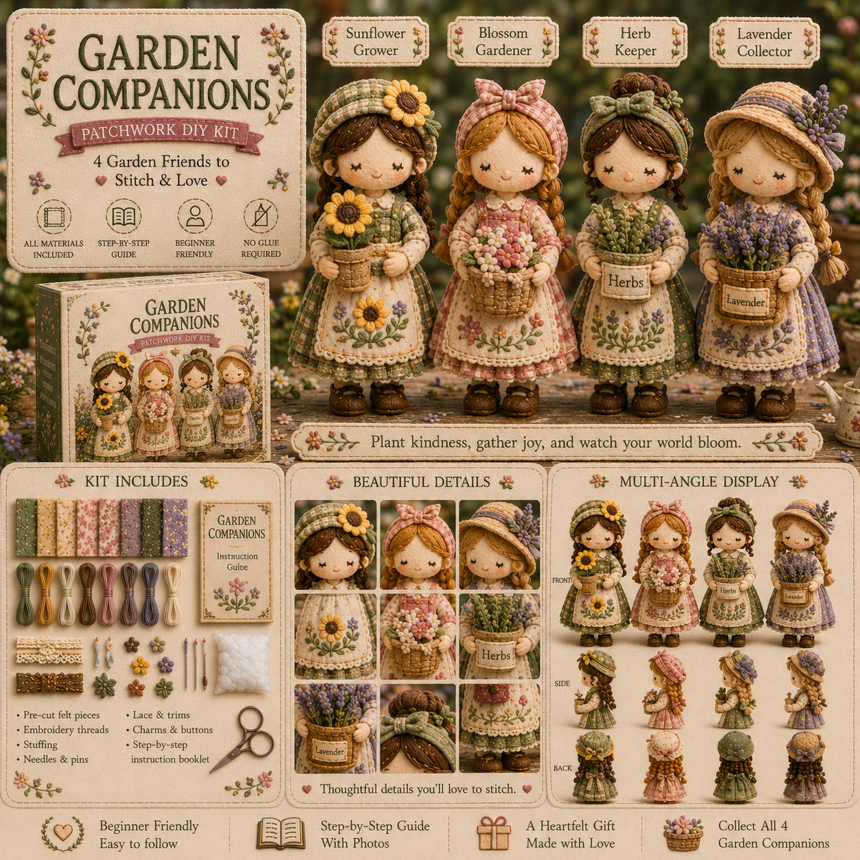 Poslední den: Využijte slevu 49 %! Miniaturní patchworková sada ze série Miniature World.