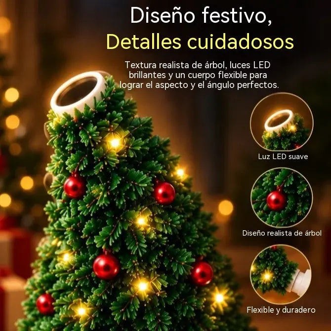 🎄💡 Karácsonyfa projektor éjszakai fénnyel — Konnektorba dugható mennyezeti dekoráció