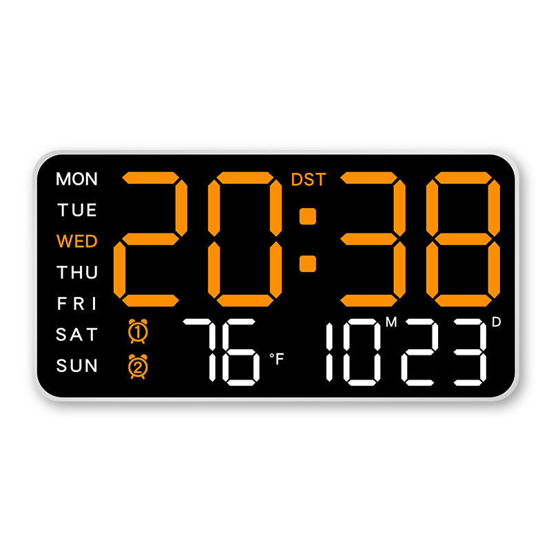 🕰️ ¡Más de 50.000 unidades vendidas! 🛏️ Reloj digital para el hogar y la oficina: ¡despierte suavemente y olvídese de las alarmas molestas! Brillo ajustable, funcionamiento silencioso por la noche. 🌙