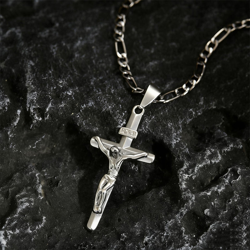 📿💎Κολιέ με σταυρό σε πωλήσεις, κατάλληλο για κοσμήματα χιαστί, αξεσουάρ, εξειδικευμένα ανδρικά κοσμήματα υψηλής ποιότητας.