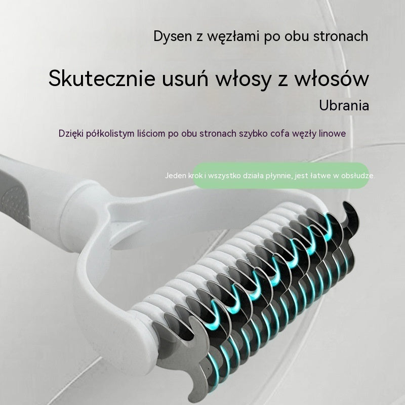 š¶ćKup 1, a 1 dostaniesz gratisć-2 sztuki--š§¹ Dwustronna samoczyszczÄ
ca szczotka dla zwierzÄ
t: Usuwa martwe wÅosy i zmniejsza wypadanie sierÅci u psów i kotów.