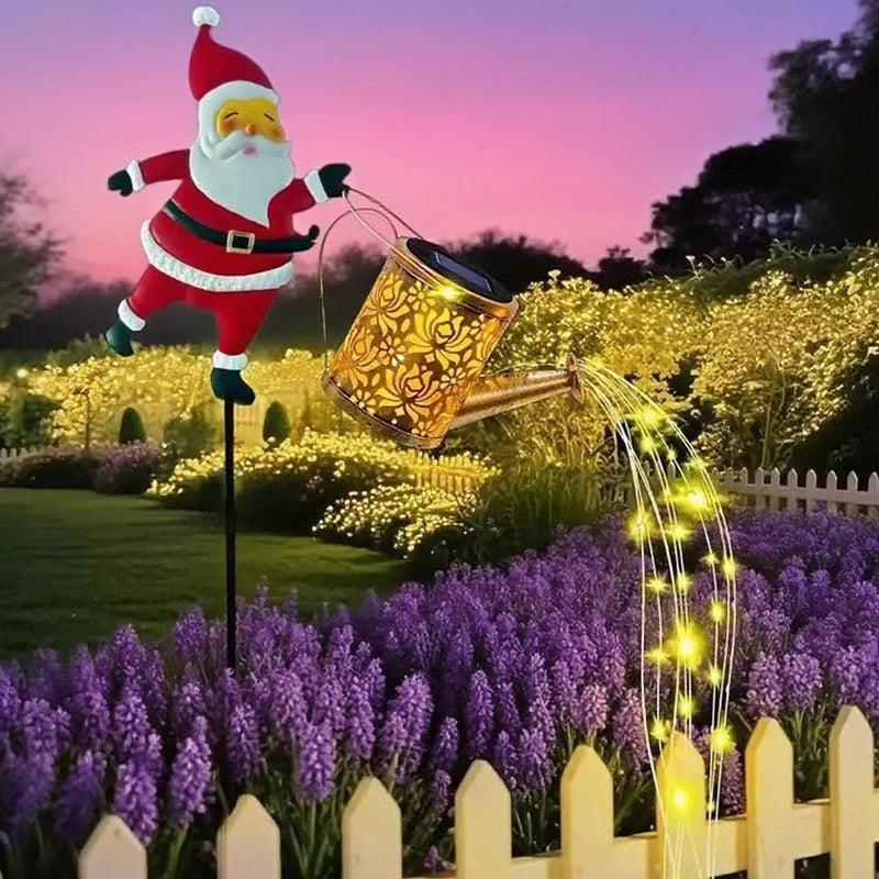 📢📢60% KEDVEZMÉNY! 🎅Napenergiás Mikulás Kerti Fény✨
