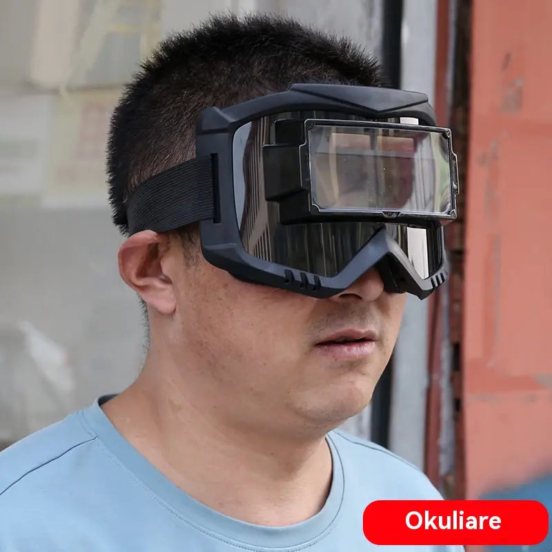 🔥Celotvárovú zváraciu masku s automatickou výmenou svetla
