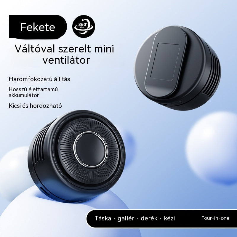 đš Ăj hordozhatĂł mini kĂŒltĂ©ri ventilĂĄtor: KönnyƱ, mindössze 80 g, tehermentes utazĂĄshoz, kĂ©nyelmes viselet egĂ©sz napđĄïž