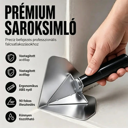 Rozsdamentes acél sarok spatula