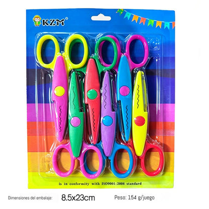 🥰【6-dielna sada】Len za 24 eur✂️🌈Detské bezpečnostné nožnice (na kutilské projekty)