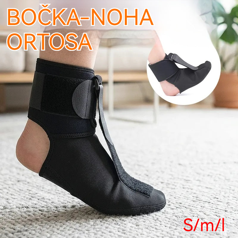 【Paket 2 kosov】Ortotični vložki za zmanjšanje gibanja stopala in plantarnega fasciitisa - nastavljiva opora za gleženj, korekcija inverzije/everzije, elastičen pas in nedrseč podplat