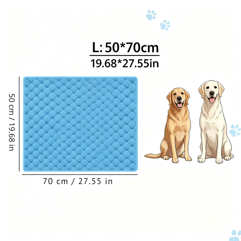 🧊🐶 Hűsítő szőnyeg kutyáknak és macskáknak – a megkönnyebbülés, amire kedvenceidnek szüksége van ezen a nyáron 🐱✨