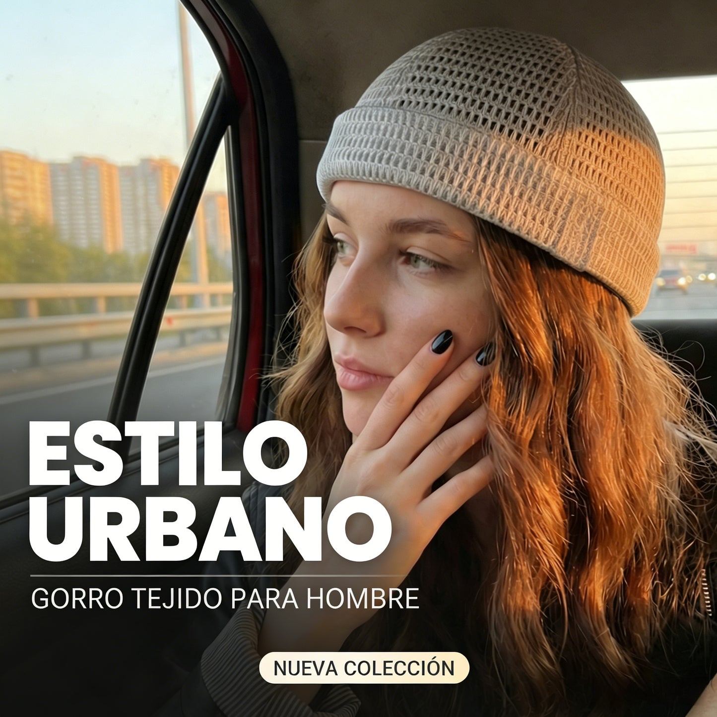 🔥Gorro Docker transpirable sin visera para hombre - Gorro de malla ligero para actividades al aire libre en verano