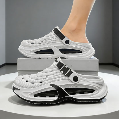 👟50% POPUST🌬️Moški sandali 2 v 1 za univerzalno uporabo - debel podplat iz EVA, nedrseči in izjemno lahki, zračni🏃‍♂️