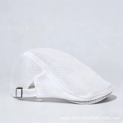 Gorro de verano de malla transpirable para hombre
