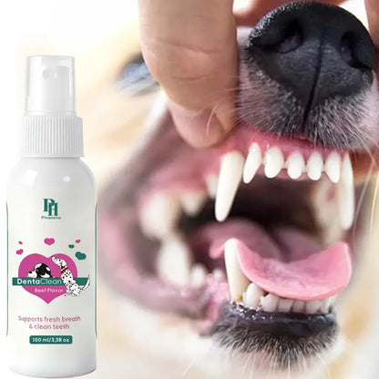 🐶🐱【Compra 1, llévate 1 gratis】Spray limpiador bucal y dental para mascotas