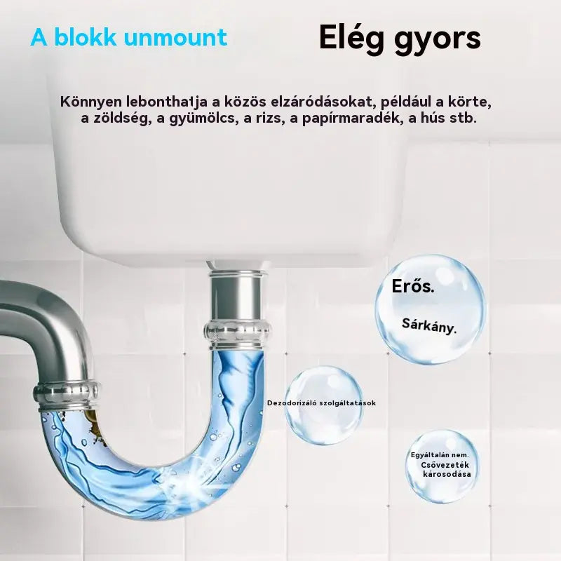 🌊💦【Vegyél egyet, a másodikat megkapod ingyen.】Csőkotrás- és csatornakotrás-szer