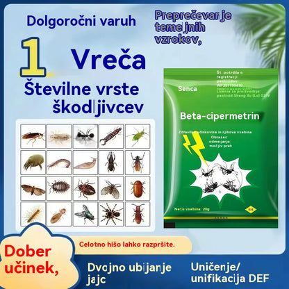 🦟【5 vrečk】❤️Posebej zasnovano za uničevanje komarjev in muh na kmetijah, eno pakiranje ubije bolhe/kobilice/ščurke/muhe/komarje!