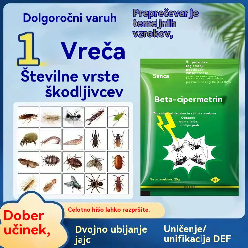 🦟【5 vrečk】❤️Posebej zasnovano za uničevanje komarjev in muh na kmetijah, eno pakiranje ubije bolhe/kobilice/ščurke/muhe/komarje!