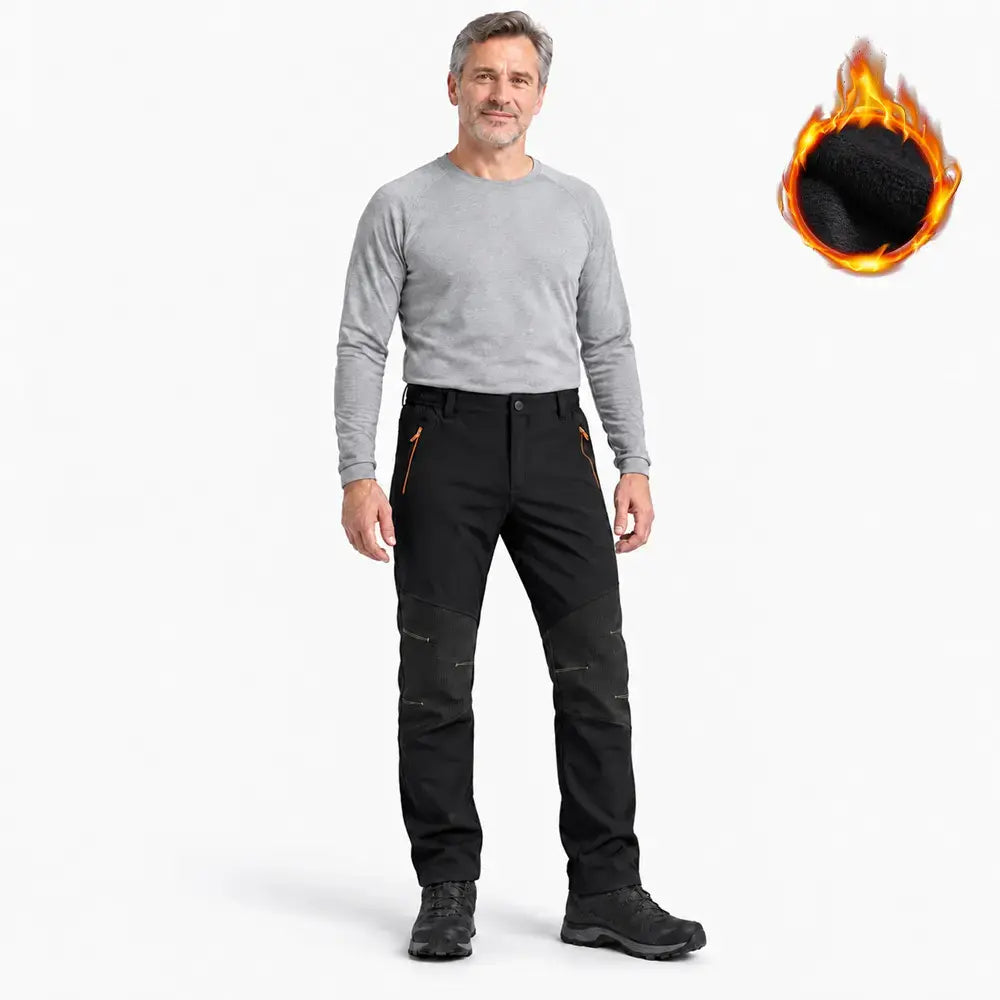 👍👖Szél- és vízálló téli nadrág, túrázóknak kötelező
