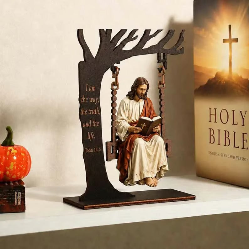 🔥Kúpte 1, získajte 1 zadarmo🔥🔥 Posledný deň: 50% zľava - ✝️📚 Kresťanská závesná ozdoba s Ježiškom
