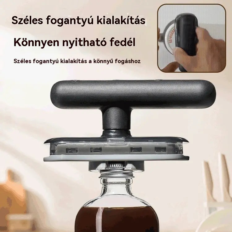 🔥【Vásárolj egyet, kapsz egyet ingyen】🥫Többfunkciós rozsdamentes acél üvegnyitó💥Korlátozott ideig érvényes ajánlat