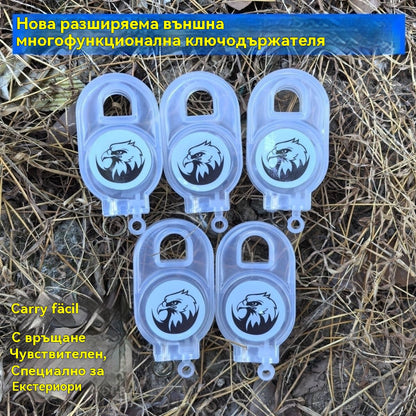 🐓🐦🔥【1 комплект от 4 части】Външен пружинен капан, самозаключващ се капан с висока чувствителност