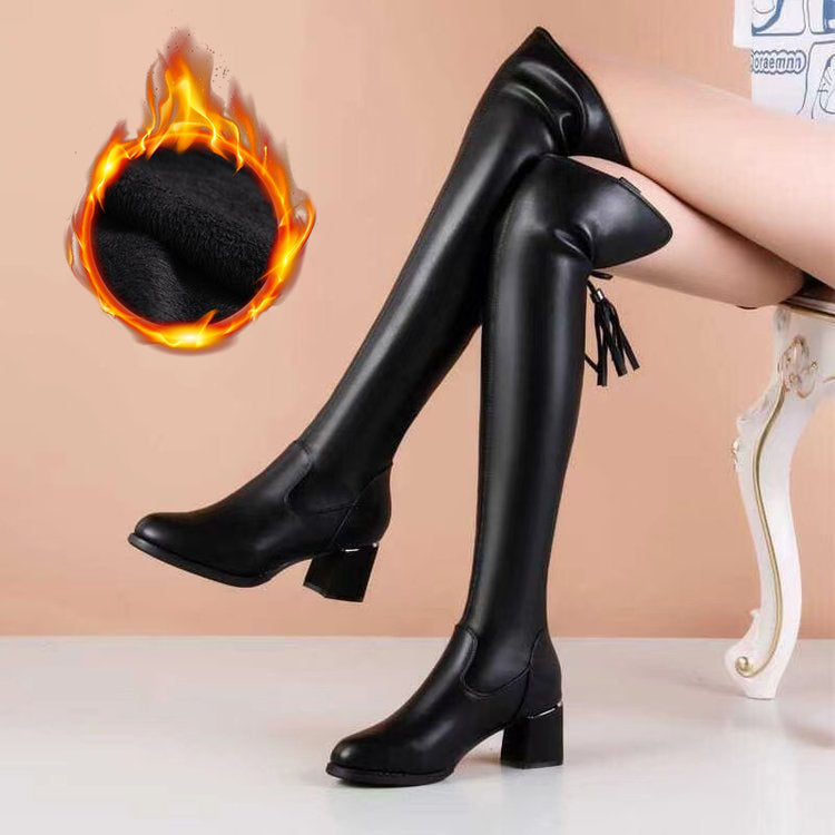 30%OFF【30% KEDVEZMÉNY】💥35-41💥Szuperelasztikus hosszú hordójú csizmák