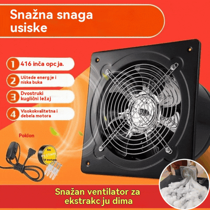 🌬Ισχυρός ανεμιστήρας εξαγωγής για οικιακή χρήση