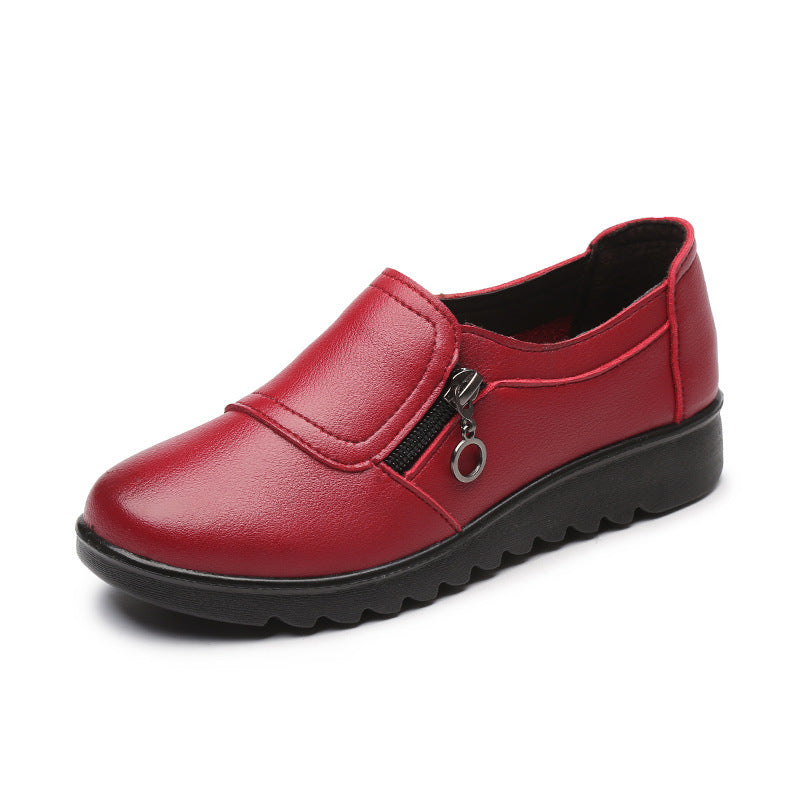 🔖Szuperkényelmes marhabőr cipő, puha talpú, csúszás- és kopásálló, nem fárad el a hosszú viselés után, minőségbiztosítás