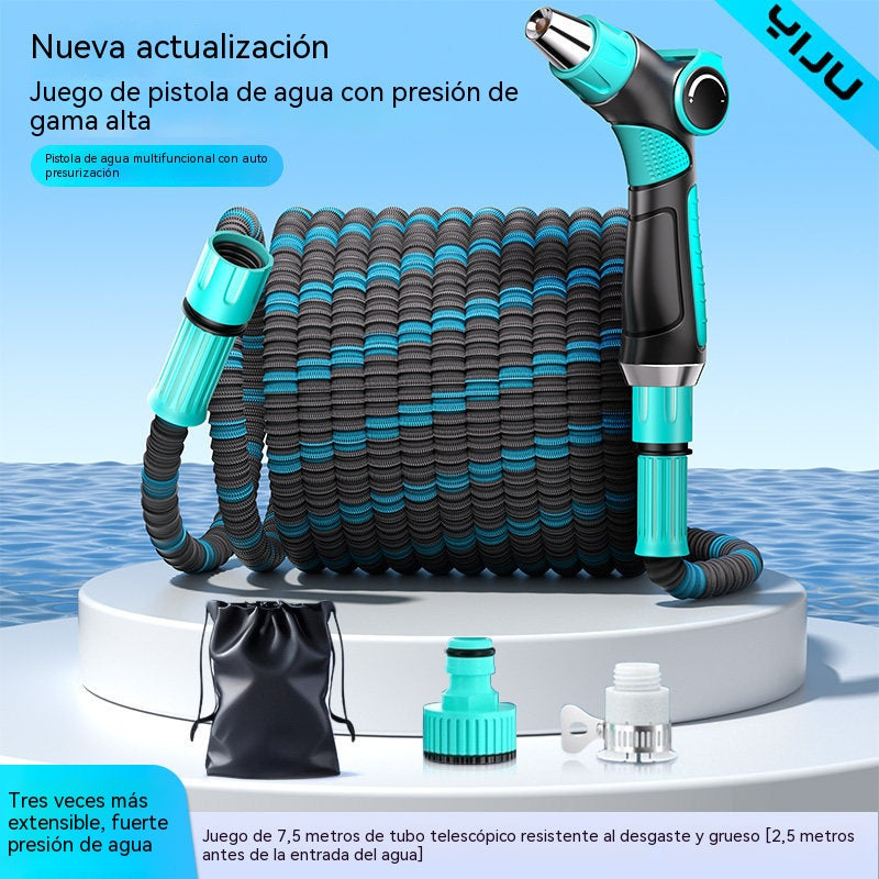 Pistola de agua telescópica de alta presión para lavado de autos doméstico