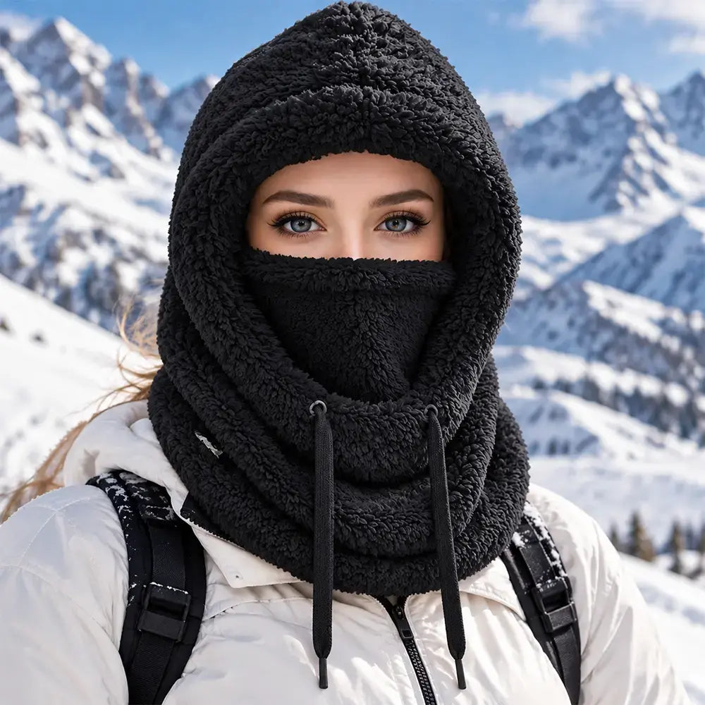❄️ Női, polár bélésű, meleg kapucni – téli védelem és melegség!