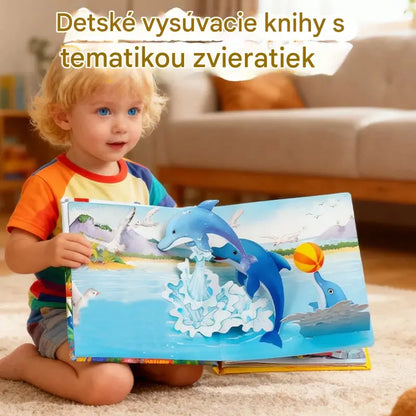 3 részes szett 🎁🎁 3D-s állatos felugró könyv